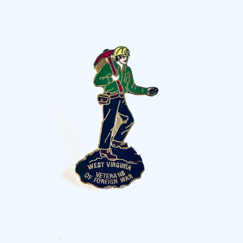 West Virginia Veterans of Foreign War Pin